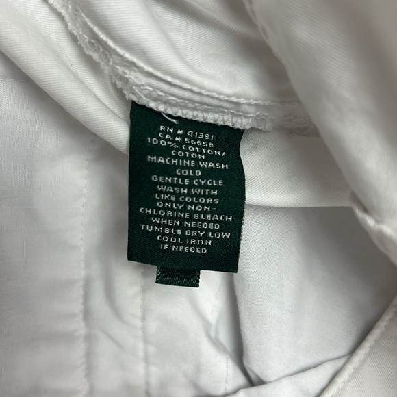 Ralph Lauren Cotton Shorts - White - Picture 4 of 6